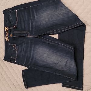 Seven7 high rise tummyless jeans sz 10